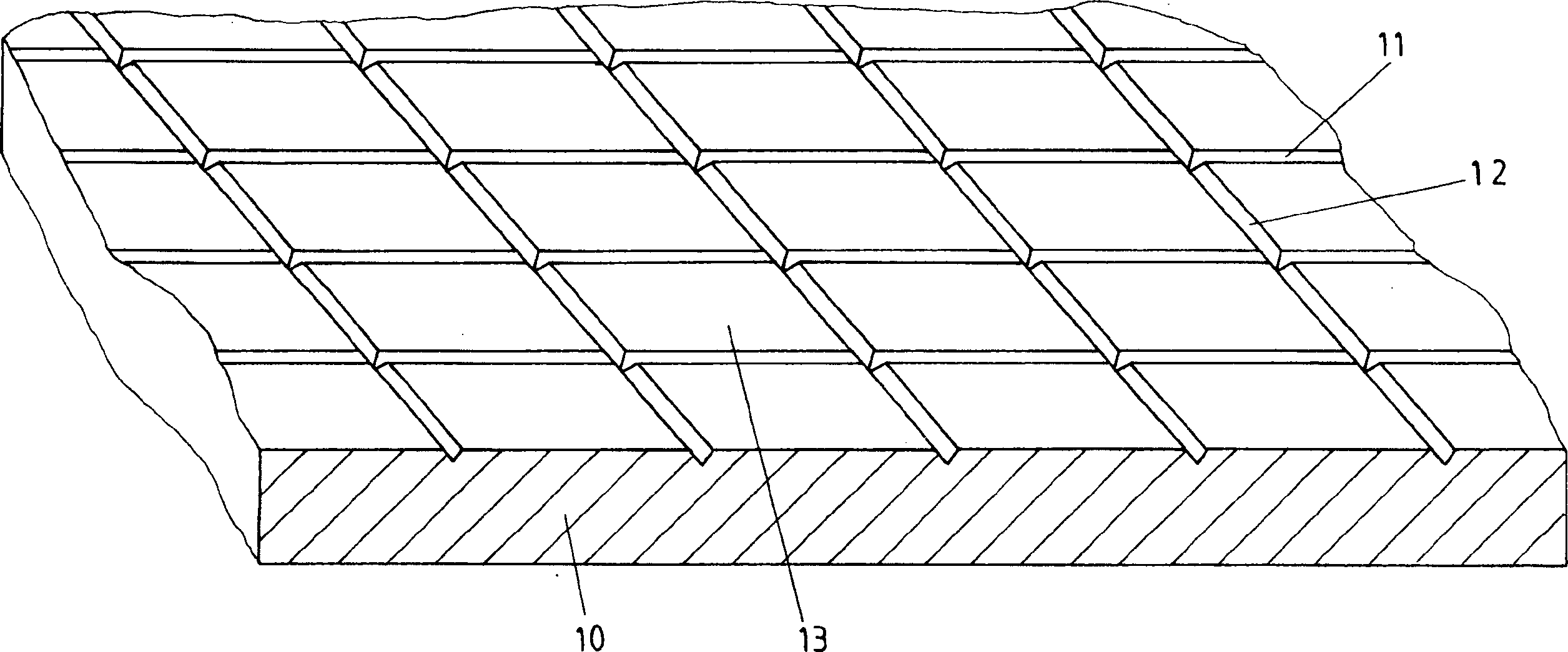 Method for the production of thin layer chip resistors