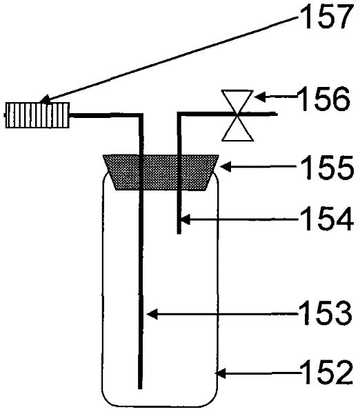 Device for determining evapotranspired hydrogen and oxygen isotope flux of ecological system