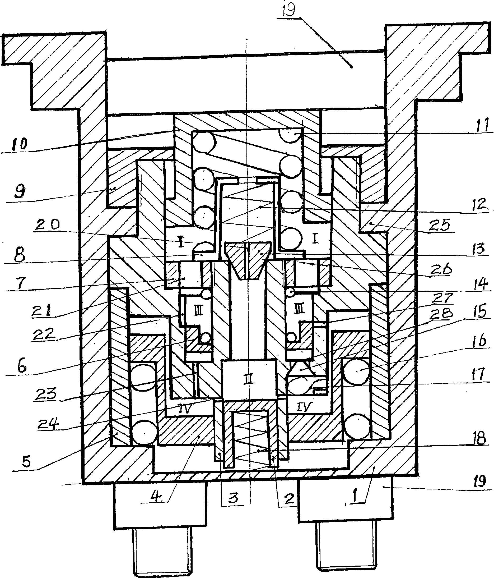 Automatic buffer device of automobile clutch