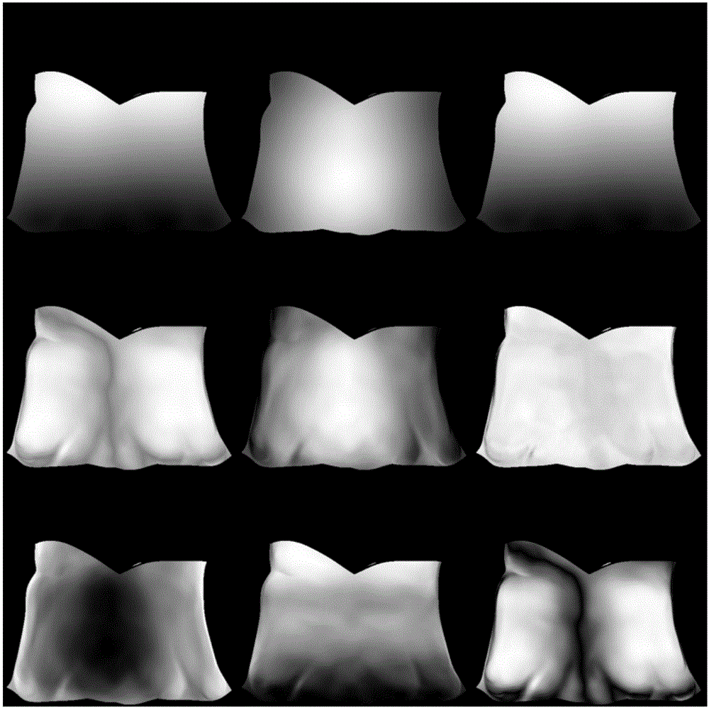 Appearance texture synthesis method and device for three-dimensional model