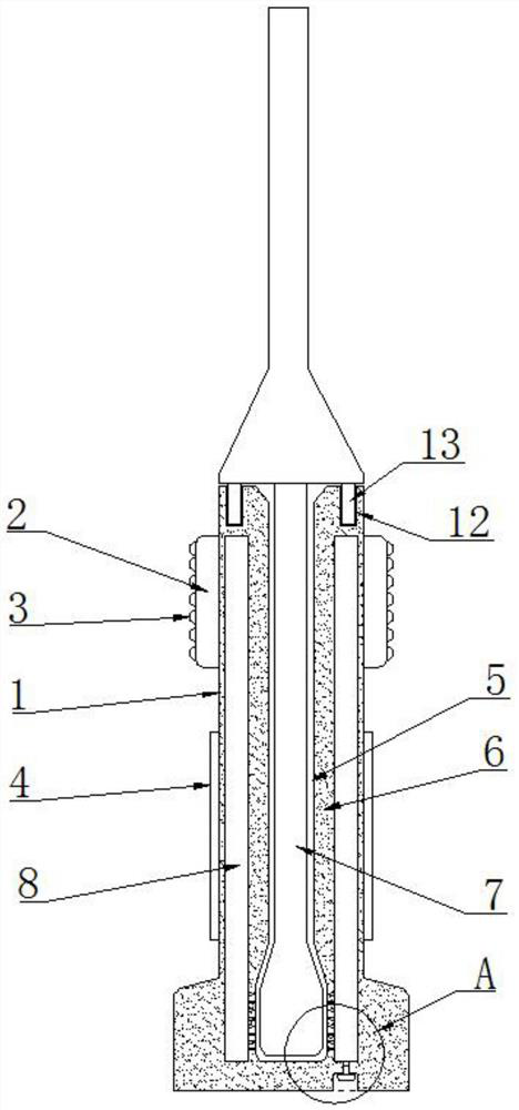 Disinfection immersion cotton swab tube