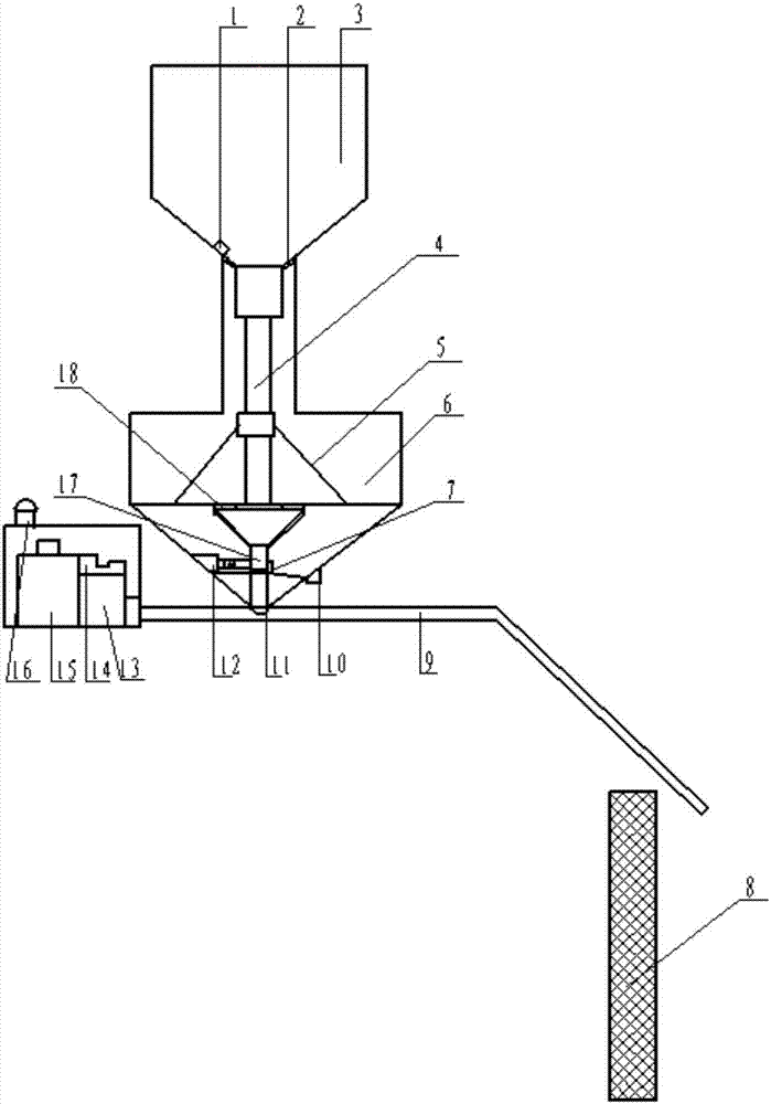 Deep water net cage bait putting device