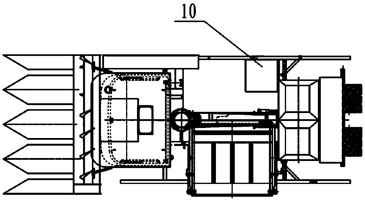 A round baler for corn harvesting green storage and yellow storage