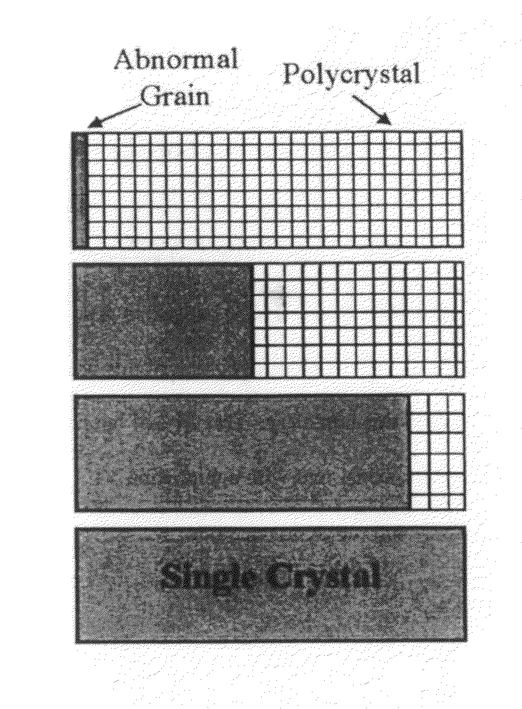 Single crystal conversion process