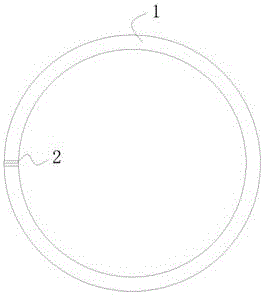 Machining method for metal pipes