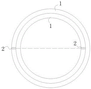 Machining method for metal pipes