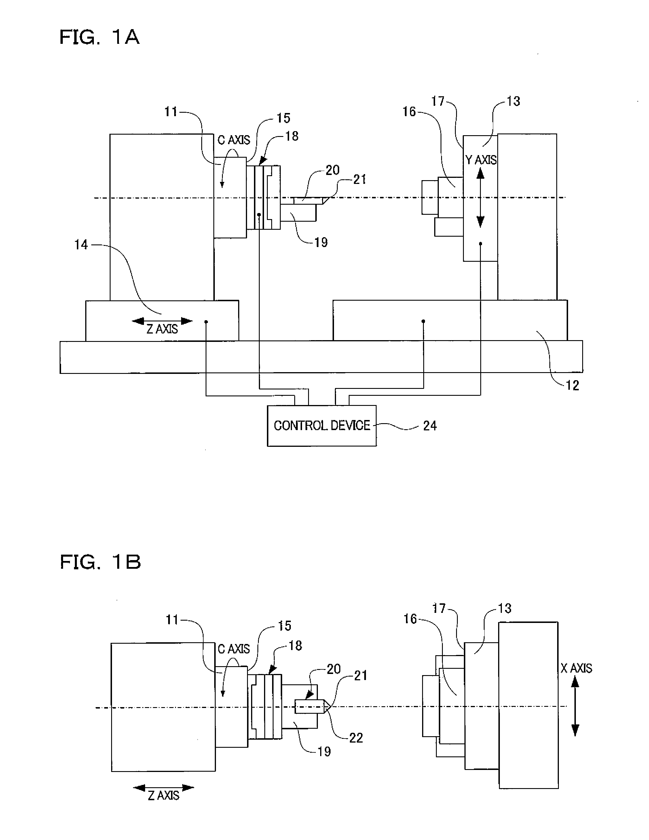 Machining apparatus and machining method