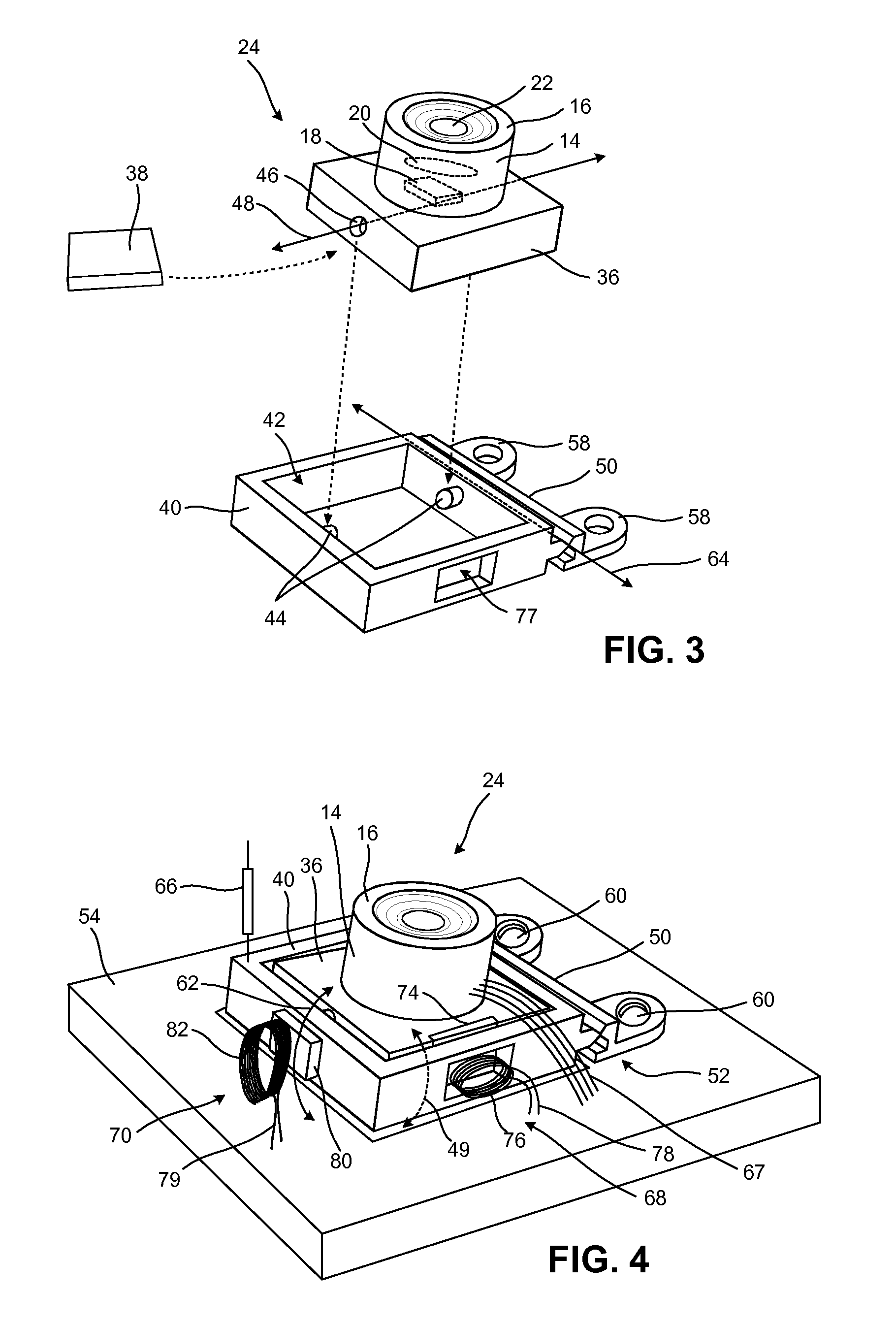 Optical device stabilizer