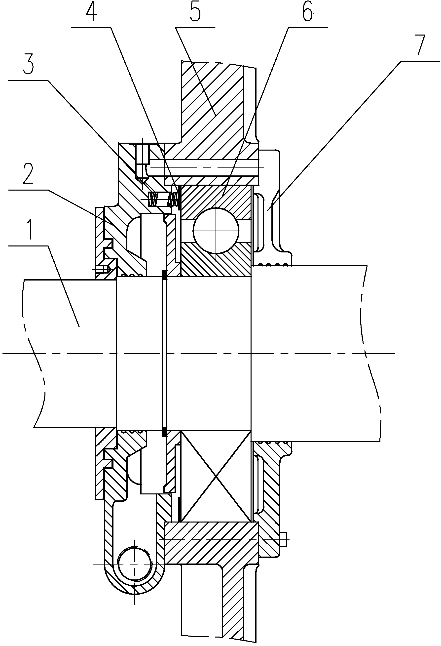 Bearing preloading device for electric motor