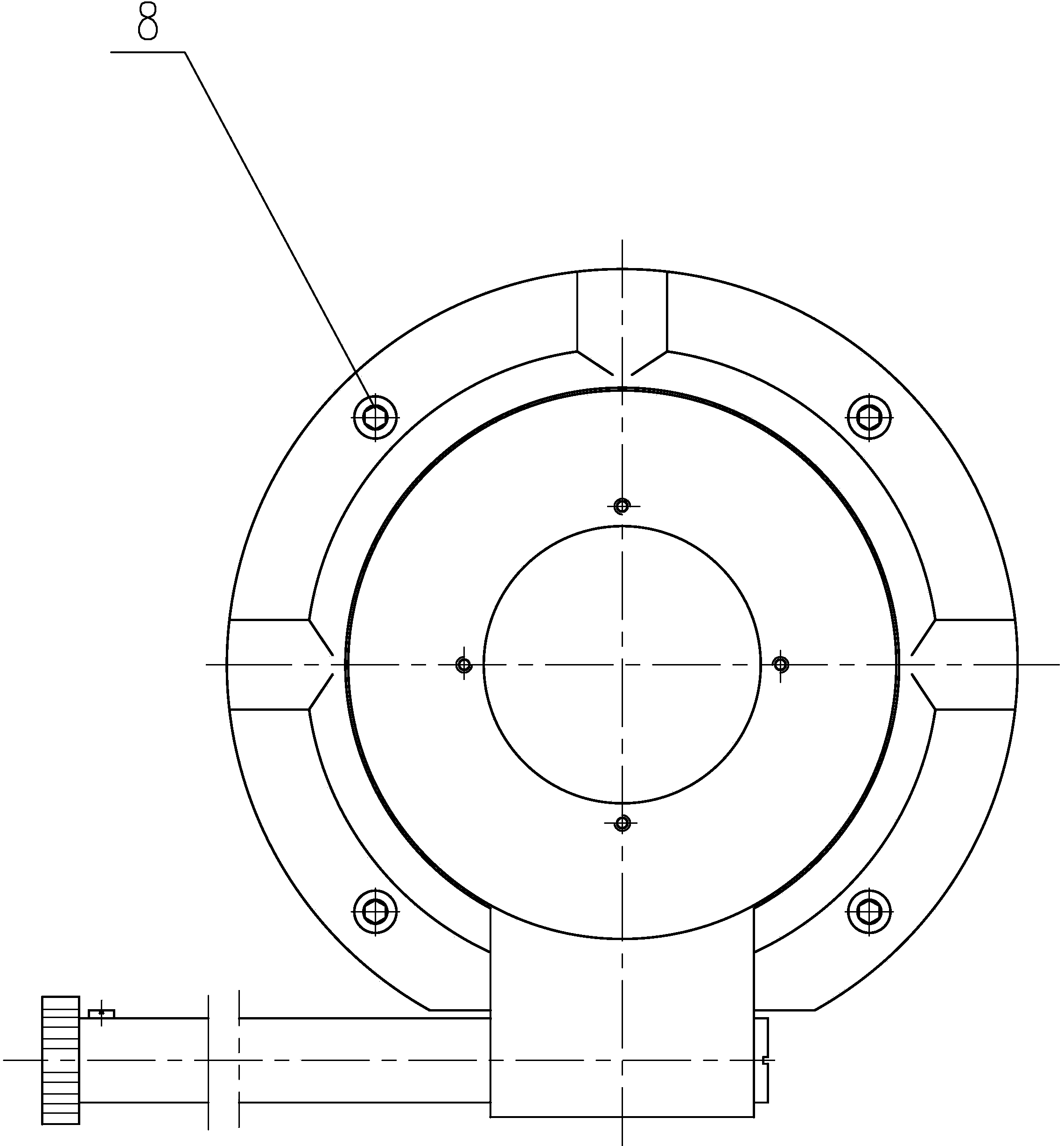 Bearing preloading device for electric motor