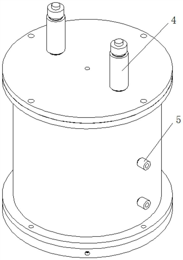 A device and method for retrieving hydraulic parameters of unsaturated garbage soil