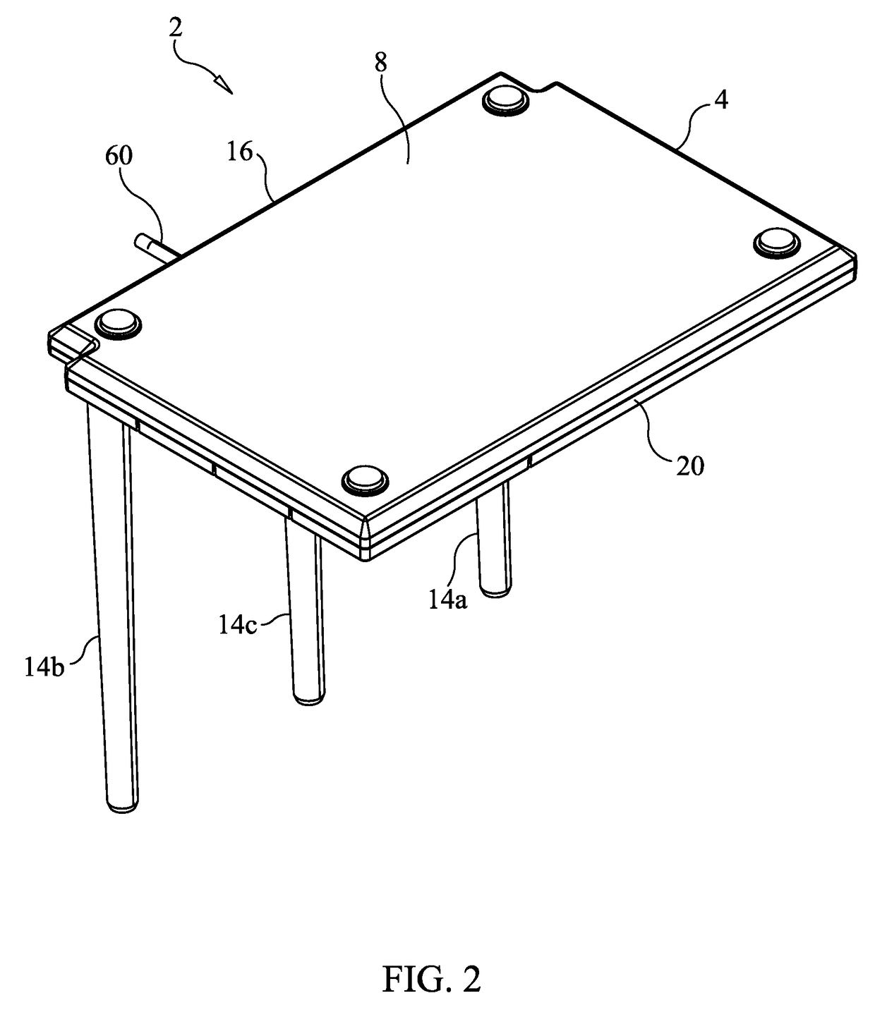 Omni-directional television antenna with WIFI reception capability