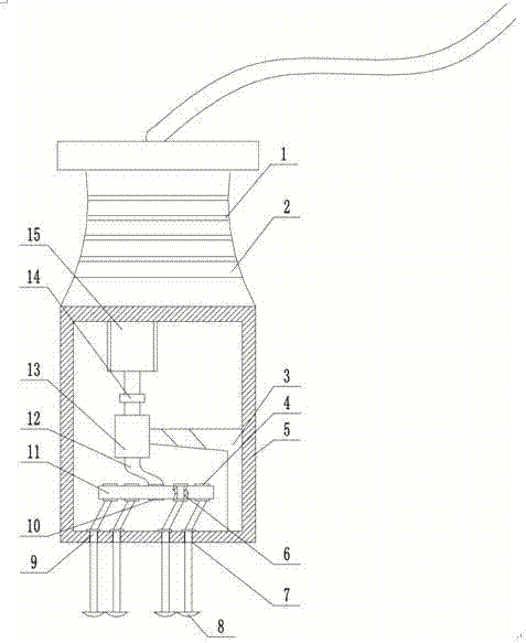 Medical image processing device based on computer