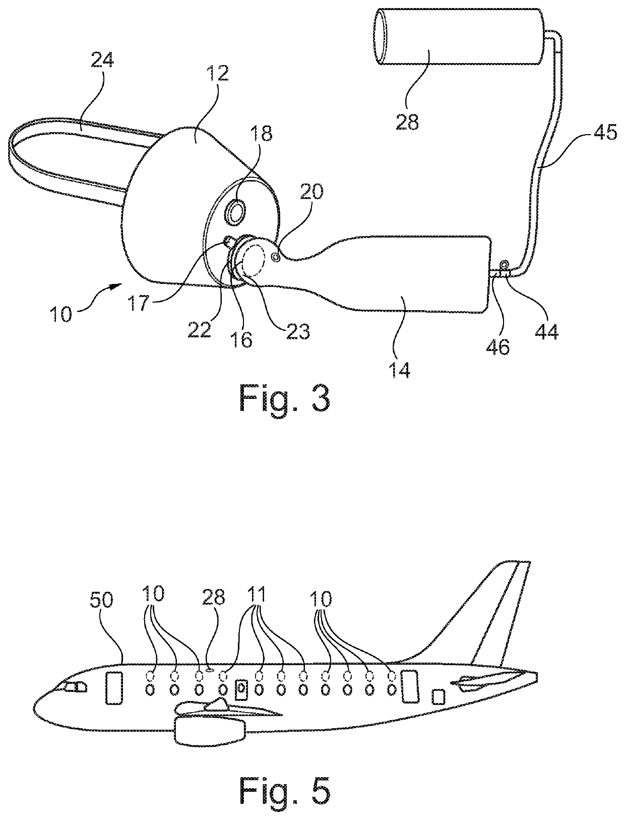 Device For Supplying Breathing Gas To A User