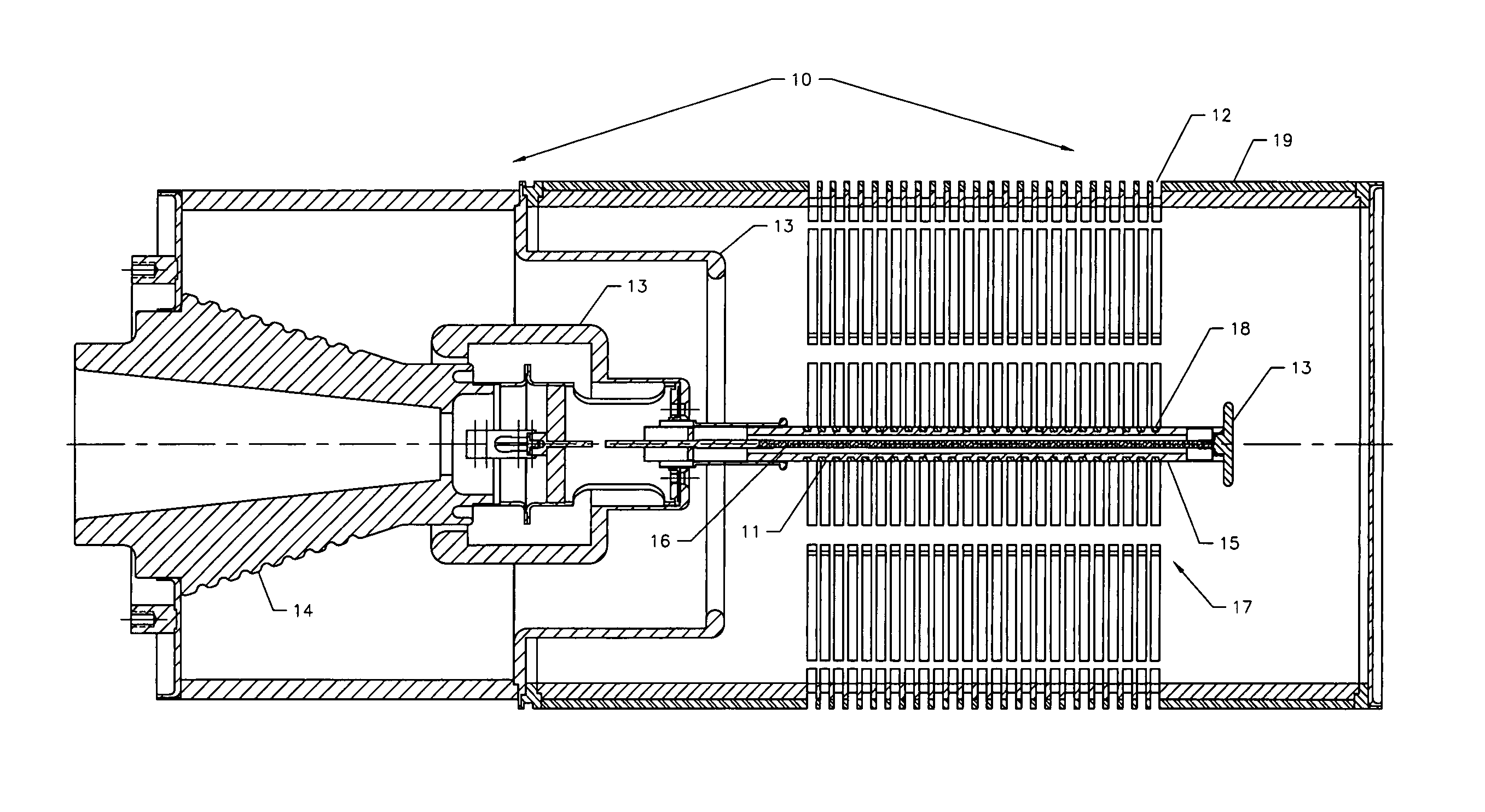 Source for energetic electrons