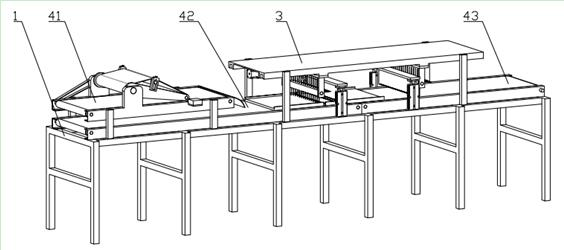 Slicing and shredding integrated equipment for undaria pinnatifida stems