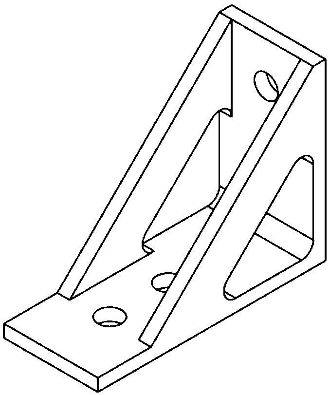 Machining method of fiber reinforced composite material connecting piece