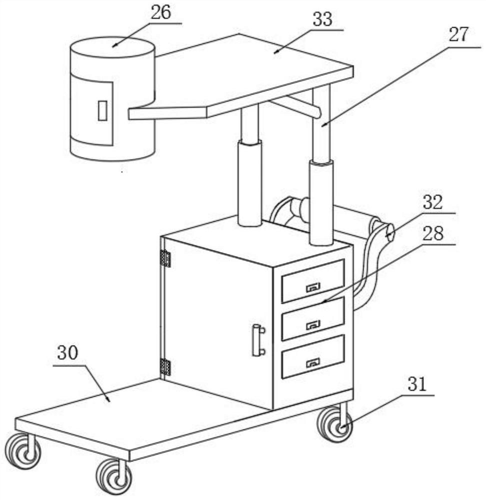 Tumor biopsy sampling device for medical clinic