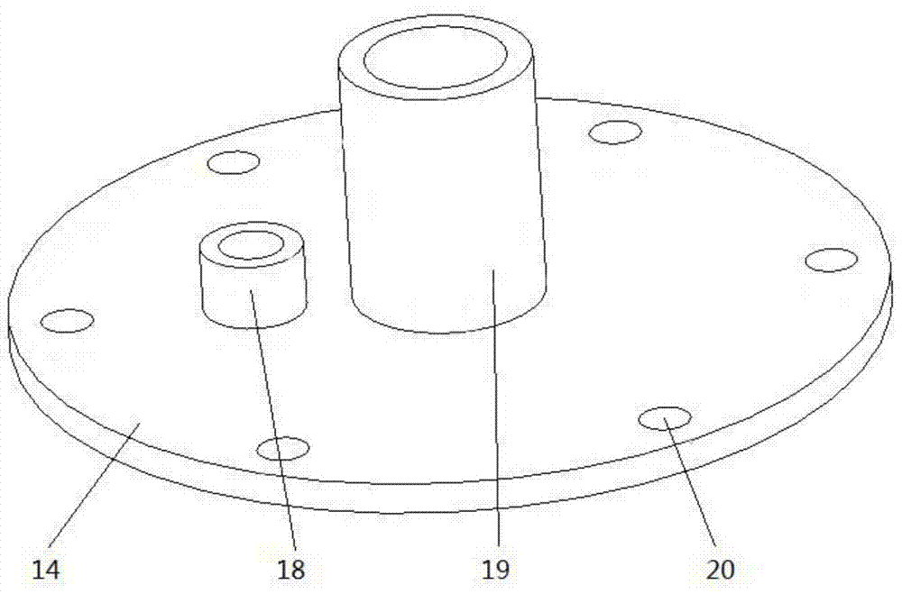 Tiny sample stress corrosion experimental device and tiny sample stress corrosion experimental method