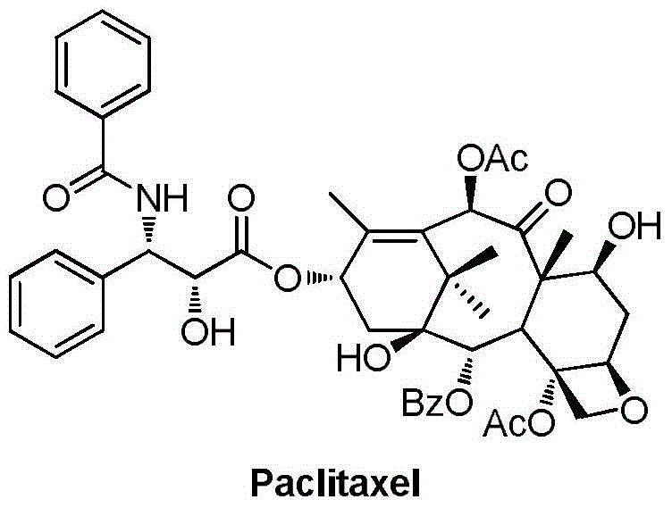 9,10-dihydroxy-1-deoxy-taxol analogue and preparation method thereof