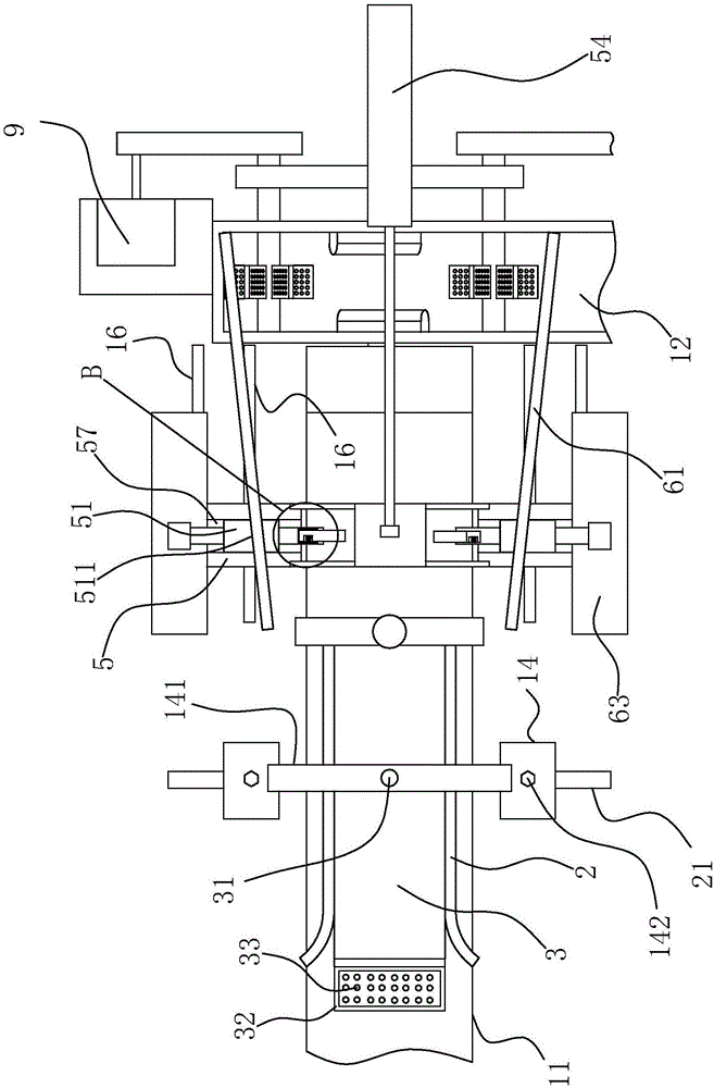 Automatic processing machine for fried bread sticks