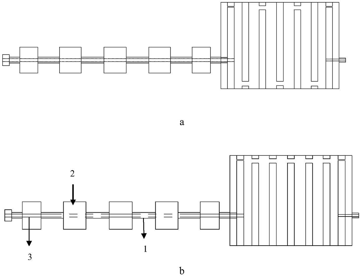 All-in-one cavity bandpass filter and lowpass filter assembly