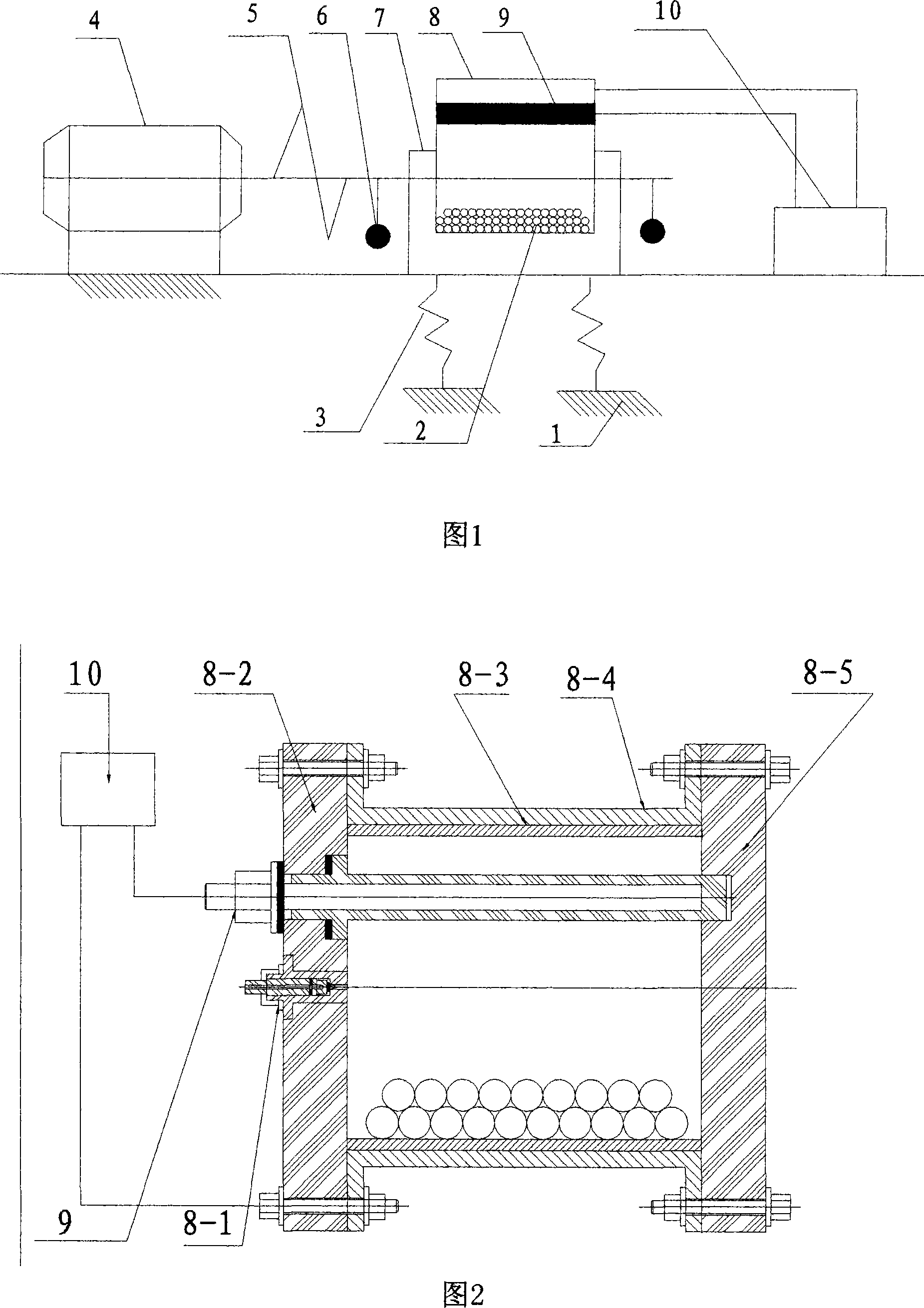 Method for preparing WC-Co series nano composite hard alloy powder