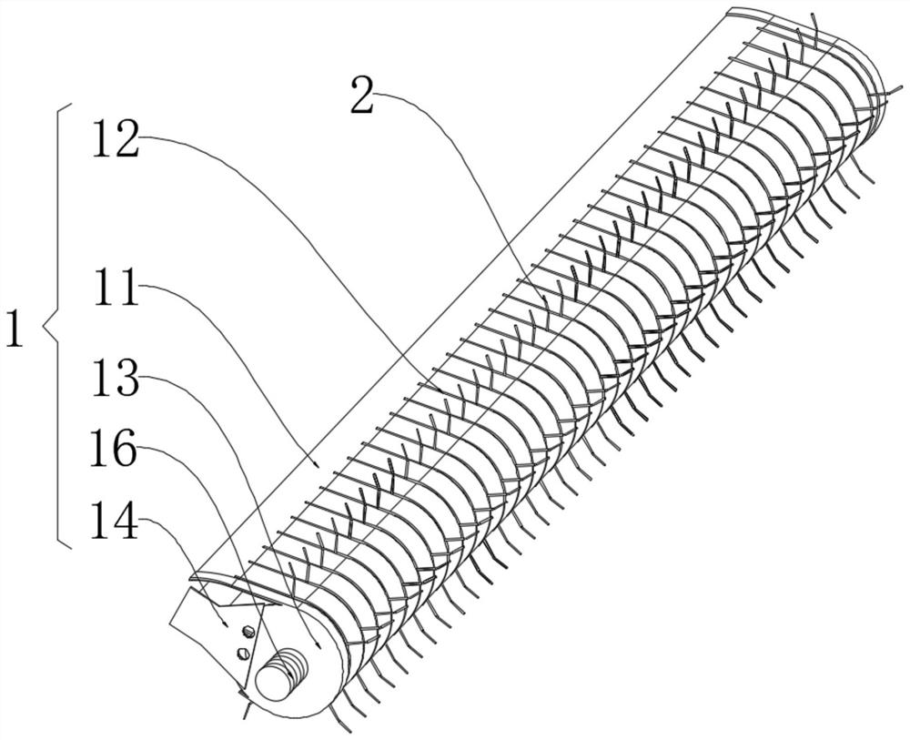 Five-axis retainer-free and cam-free integral pickup