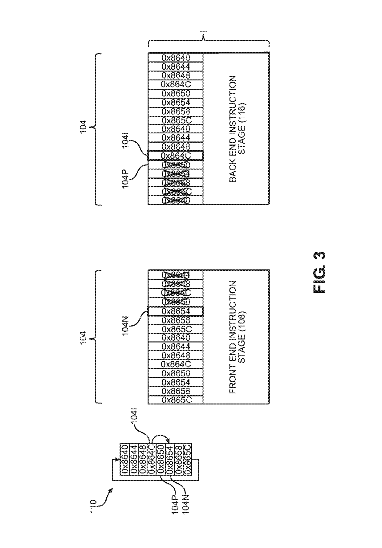 Selective flushing of instructions in an instruction pipeline in a processor back to an execution-resolved target address, in response to a precise interrupt