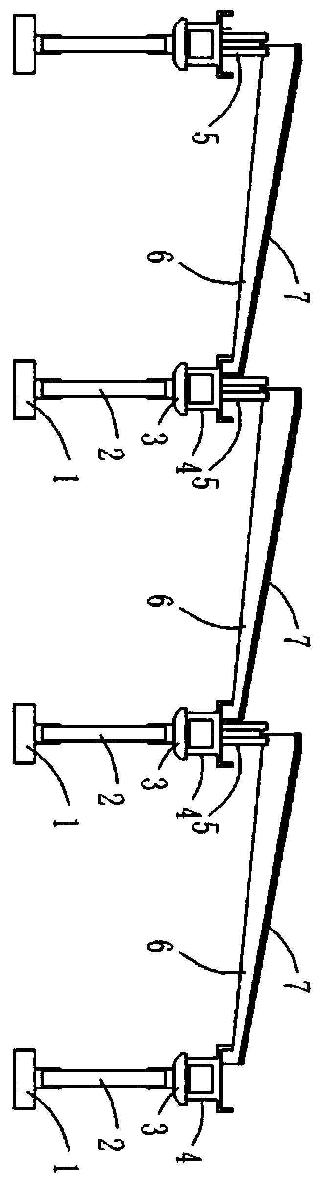 Prefabricated light steel structure factory building and construction method thereof