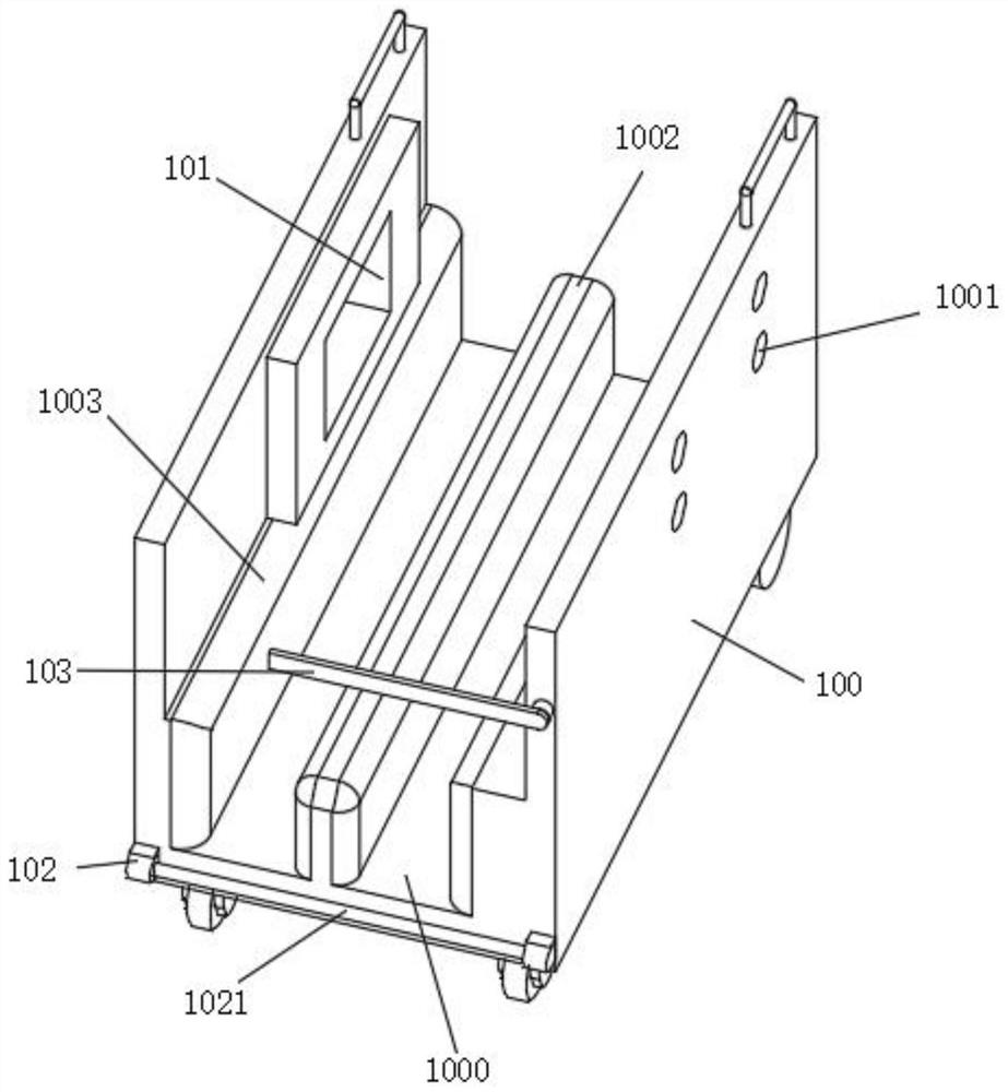 Adult sheep fixing device facilitating replacement of adult sheep identity tag