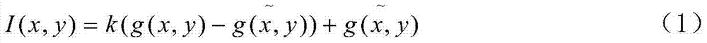 Self-adapting enhancement method of underwater degraded image