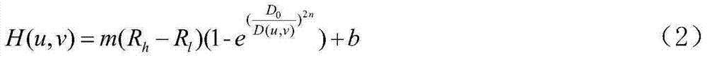 Self-adapting enhancement method of underwater degraded image