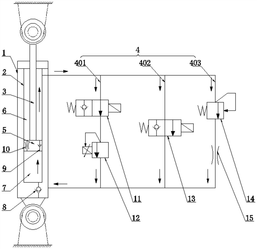 High-frequency-response damping-adjustable semi-active shock absorber