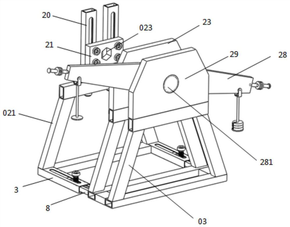 Pure torque loading device and method based on lever principle