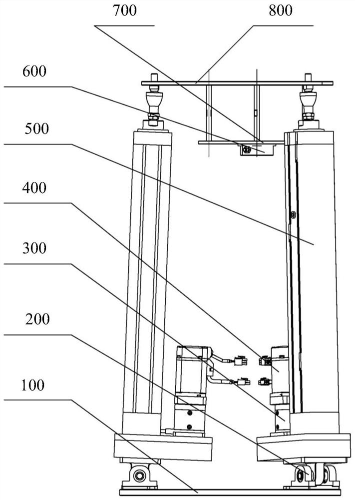 Automatic lifting and leveling device and using method