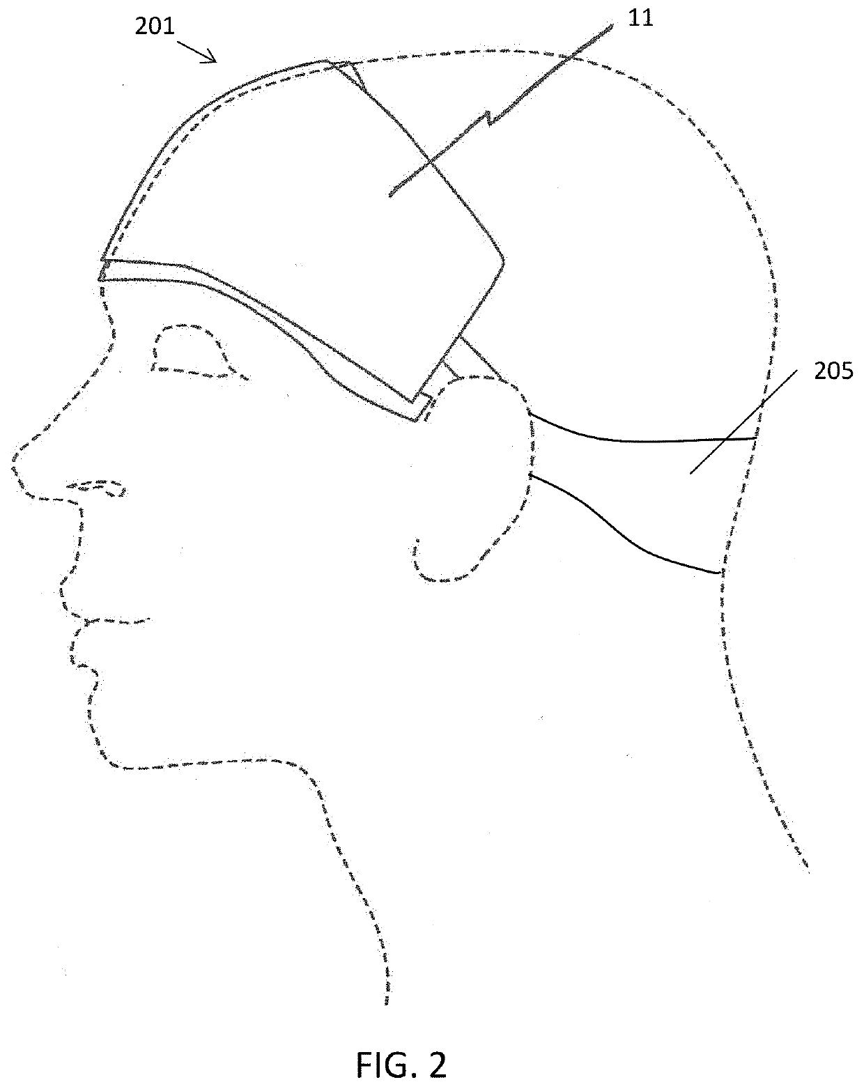 Non-invasive brain temperature regulating devices for enhancing sleep