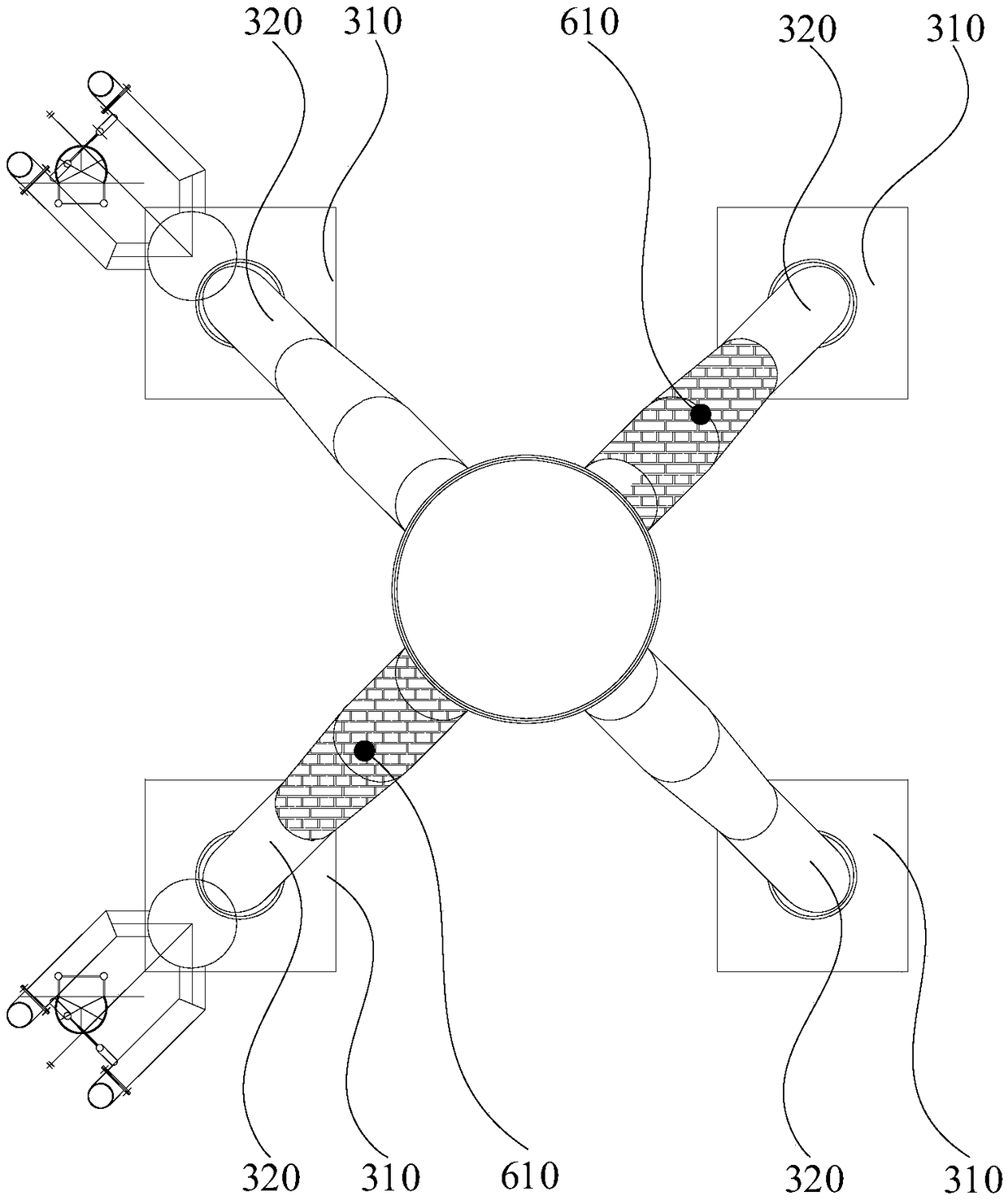 Pile foundation dismounting method and offshore foundation dismounting method