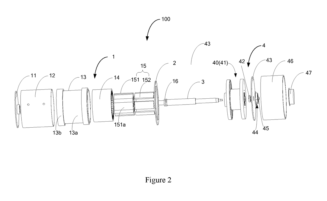 Multi-rotor permanent magnet synchronous motor