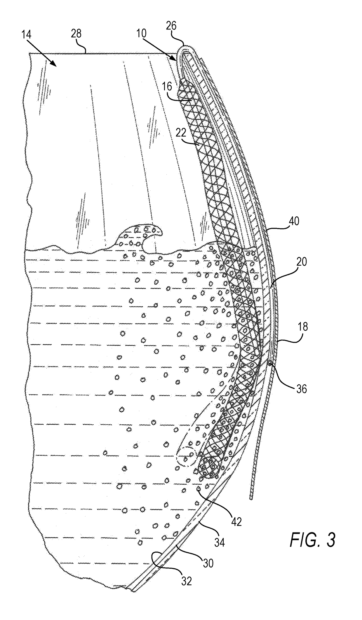 Aerator device for, and method of, aerating a drinkable liquid