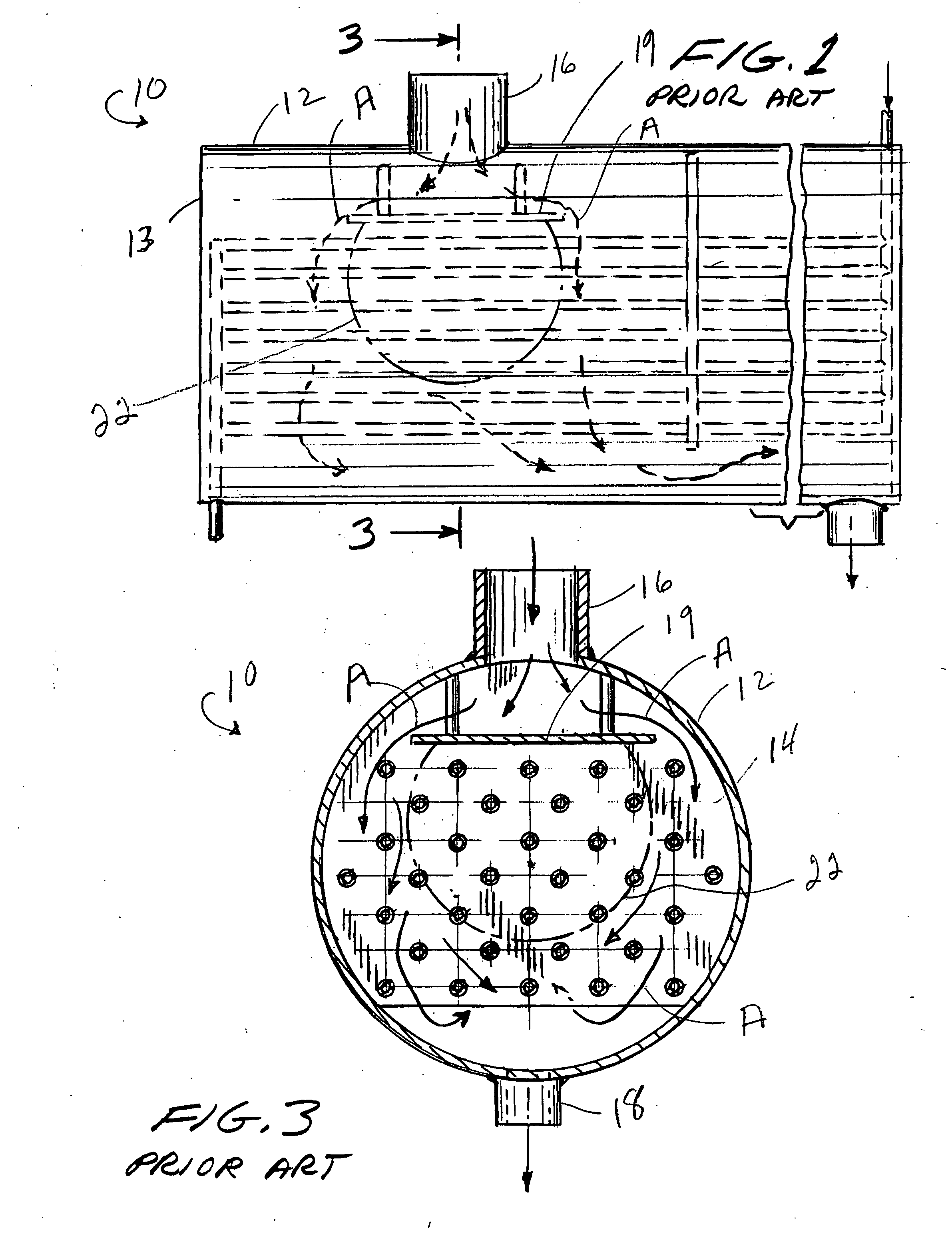 Raised overlapped impingement plate