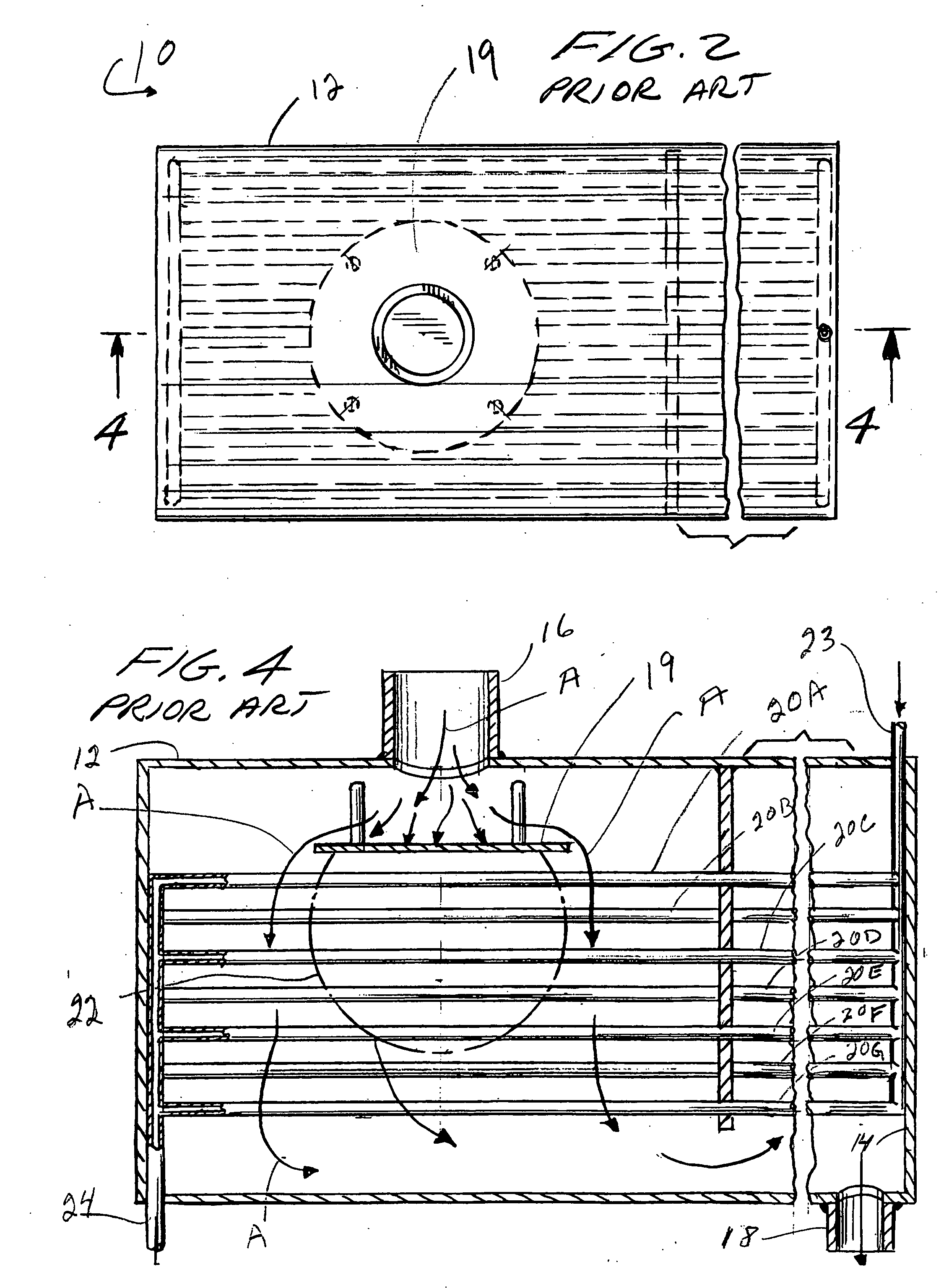 Raised overlapped impingement plate