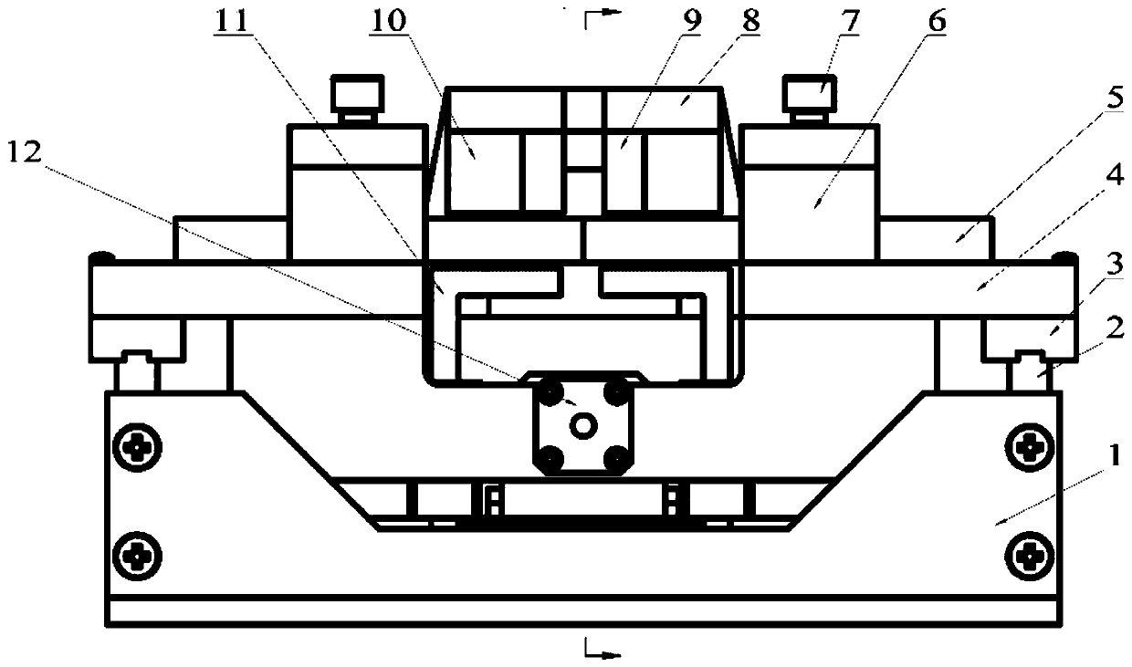 Laser welding experiment device capable of realizing magnetic field assisted molding