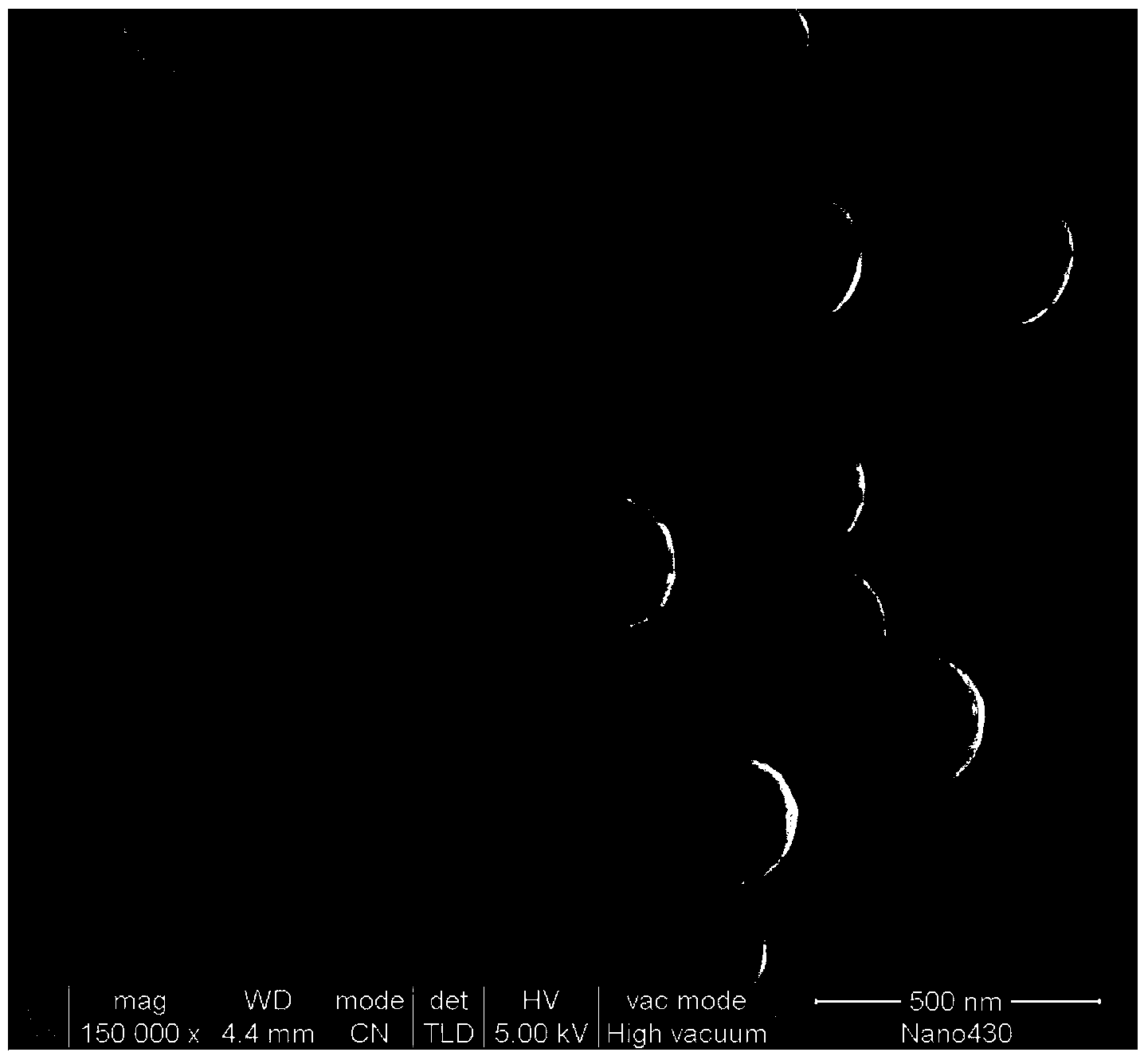 Super-hydrophilic and underwater super-oleophobic oil-water separation mesh film and preparation method thereof