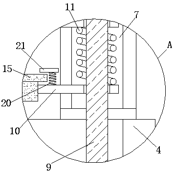 Vegetable-planting seedling cultivation tray transferring device with disinfection function