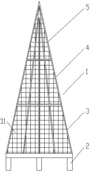 Amorphous silicon solar receiving device