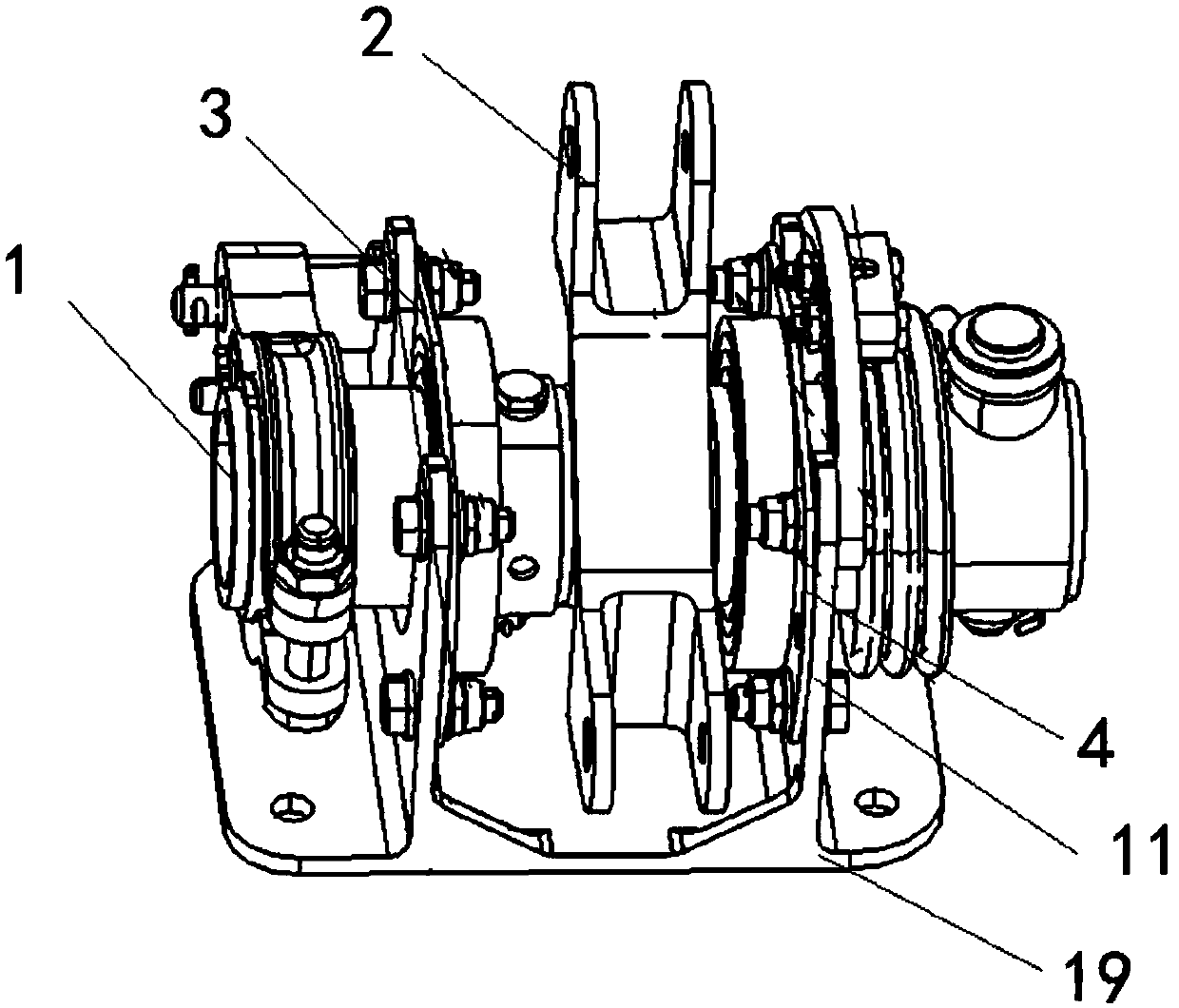 Control force adjusting device