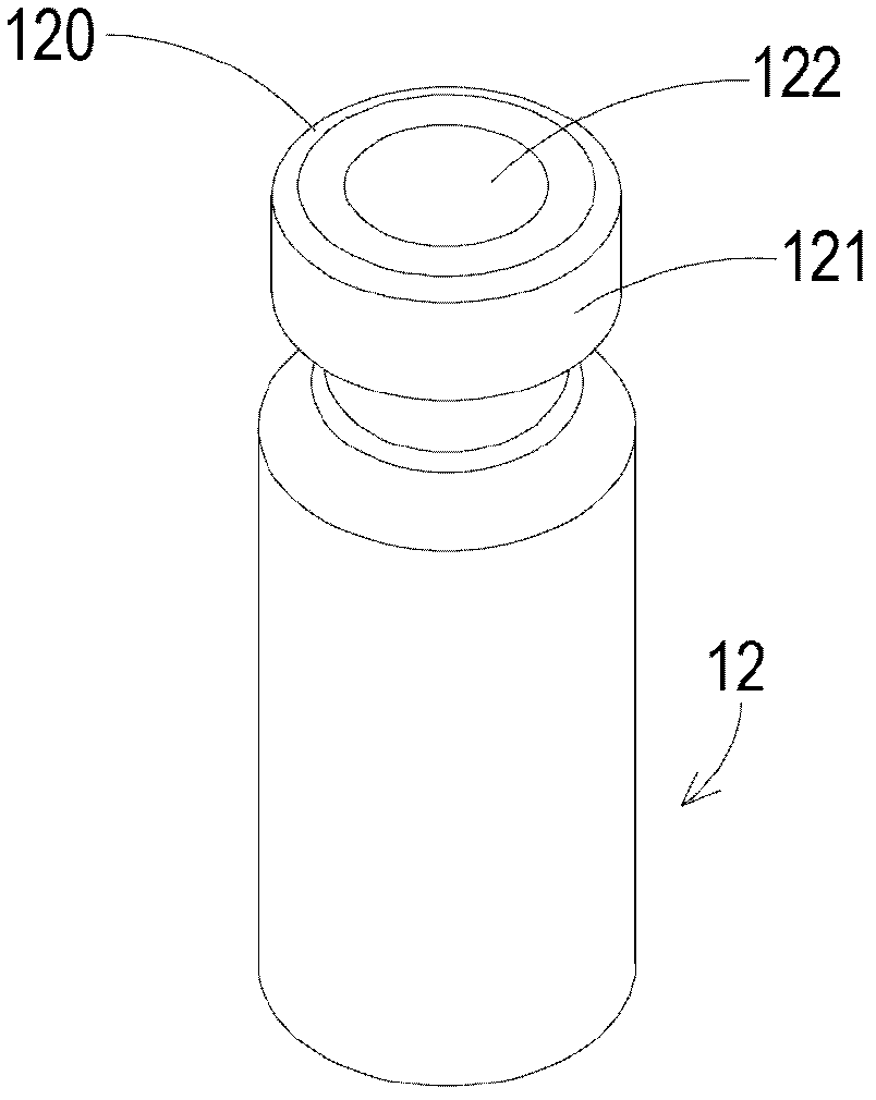 Disposable spray head module suitable for biomedical detection