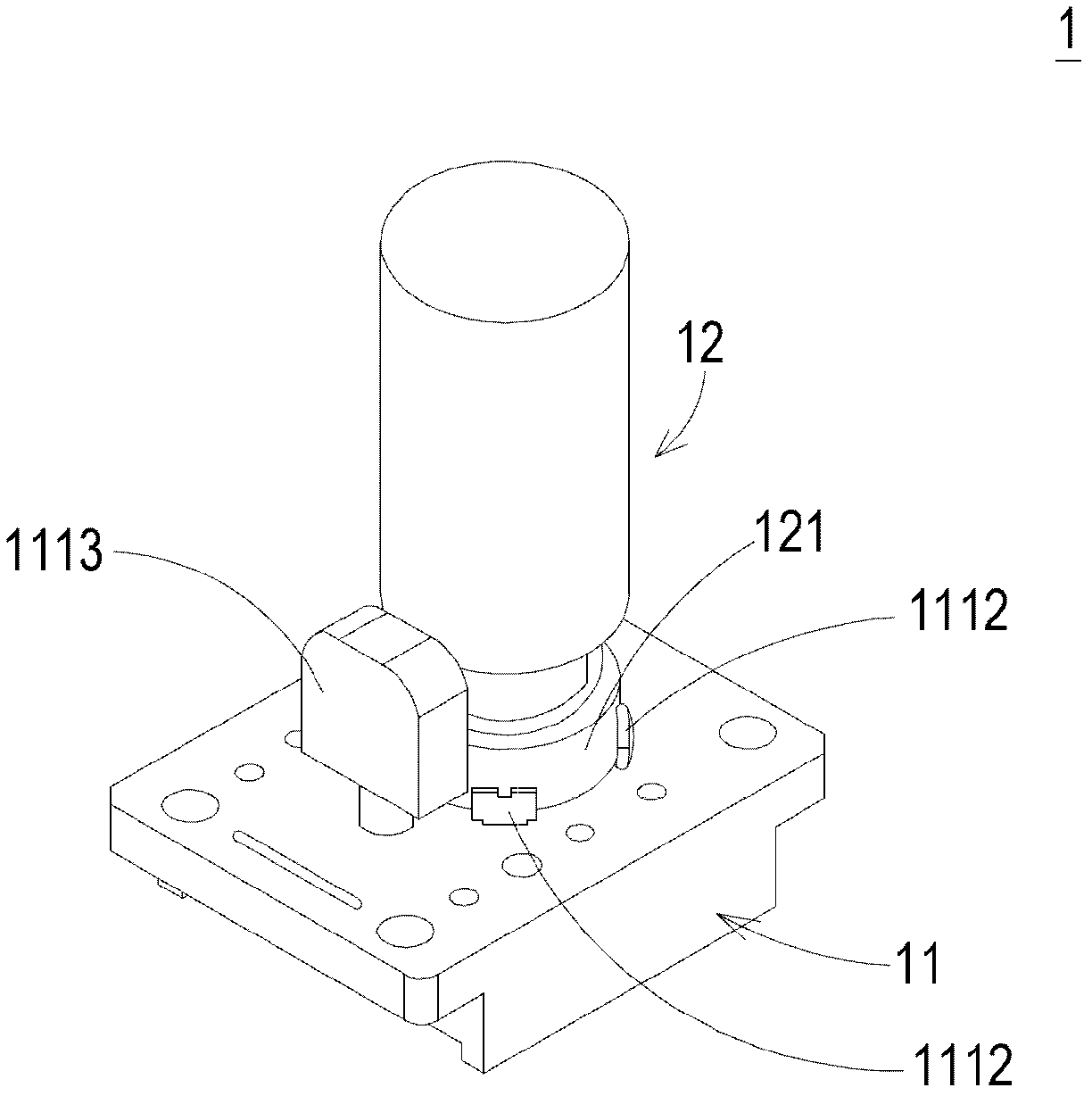 Disposable spray head module suitable for biomedical detection