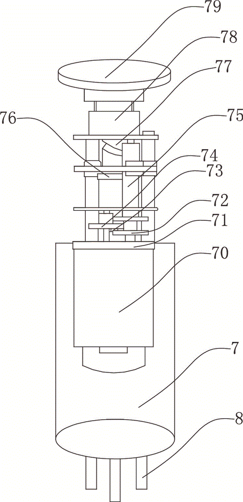 Informationized health examination device